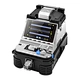 AI-10A fusion splicer machine 6 motors with fiber cleaver,It features 5-inch touchscreen display with a maximum magnification of 320x
